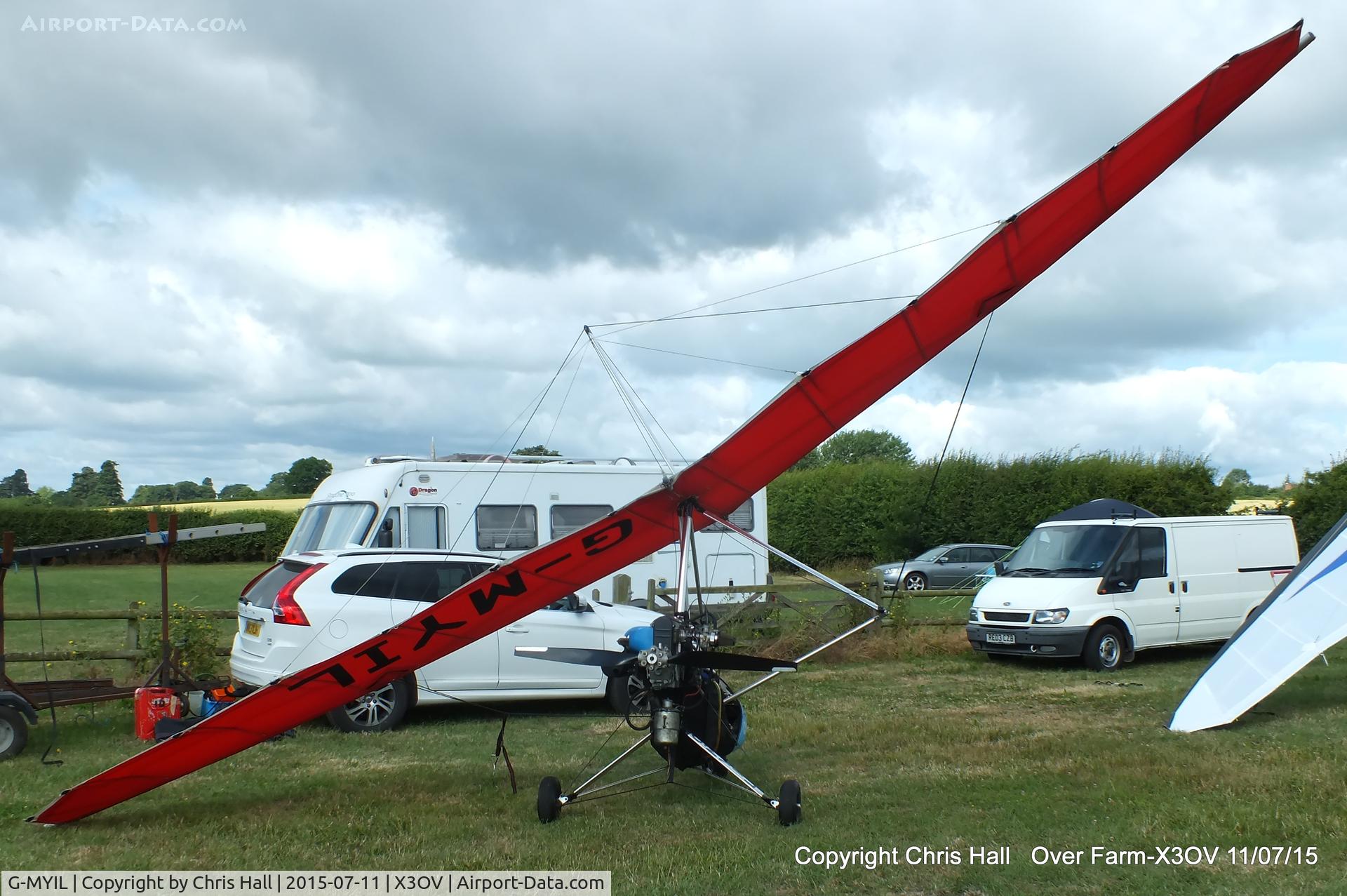 G-MYIL, 1993 Cyclone Airsports Chaser S 508 C/N CH849, at ‘Over Farm’, Gloucester