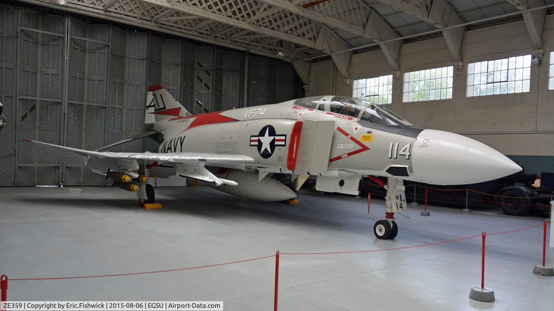 ZE359, McDonnell Douglas F-4J(UK) Phantom II C/N 2746, 2. ZE359 at The Imperial War Museum, Duxford, Cambridgeshire.