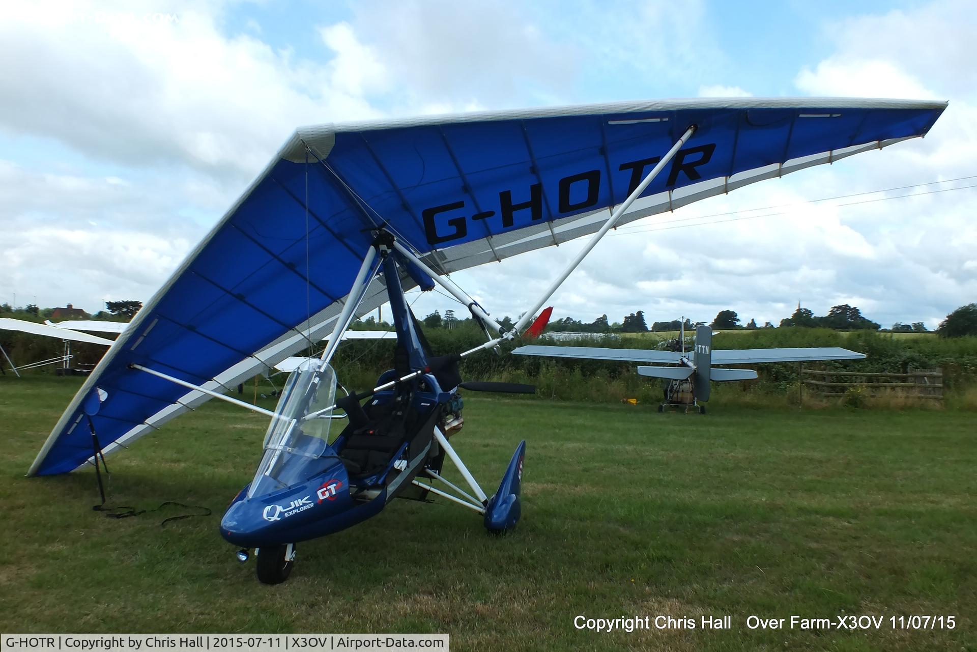 G-HOTR, 2012 P&M Aviation Quik GTR C/N 8617, at ‘Over Farm’, Gloucester