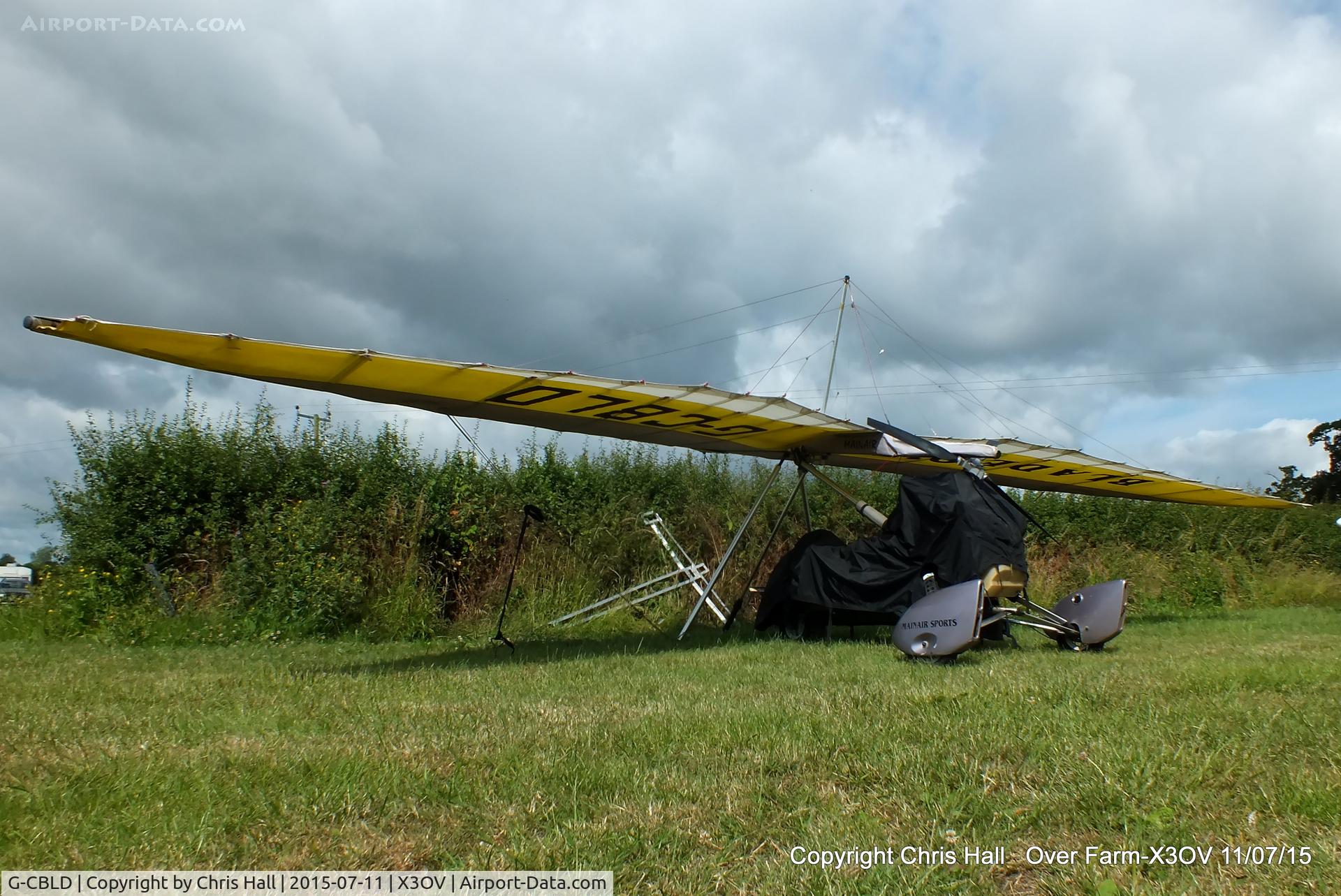 G-CBLD, 2002 Mainair Blade 912S C/N 1306-1201-7-W1101, at ‘Over Farm’, Gloucester