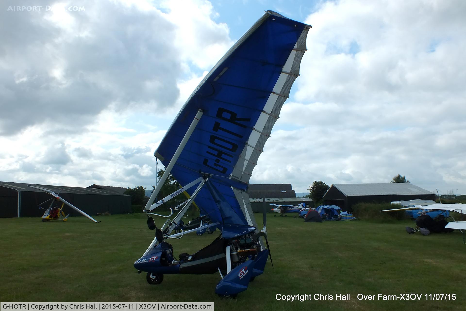 G-HOTR, 2012 P&M Aviation Quik GTR C/N 8617, at ‘Over Farm’, Gloucester