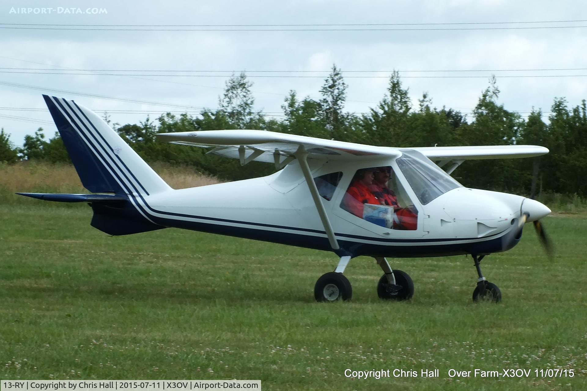 13-RY, Flyitalia Gryf MD-3 Rider C/N Not found F-JJMQ, at ‘Over Farm’, Gloucester