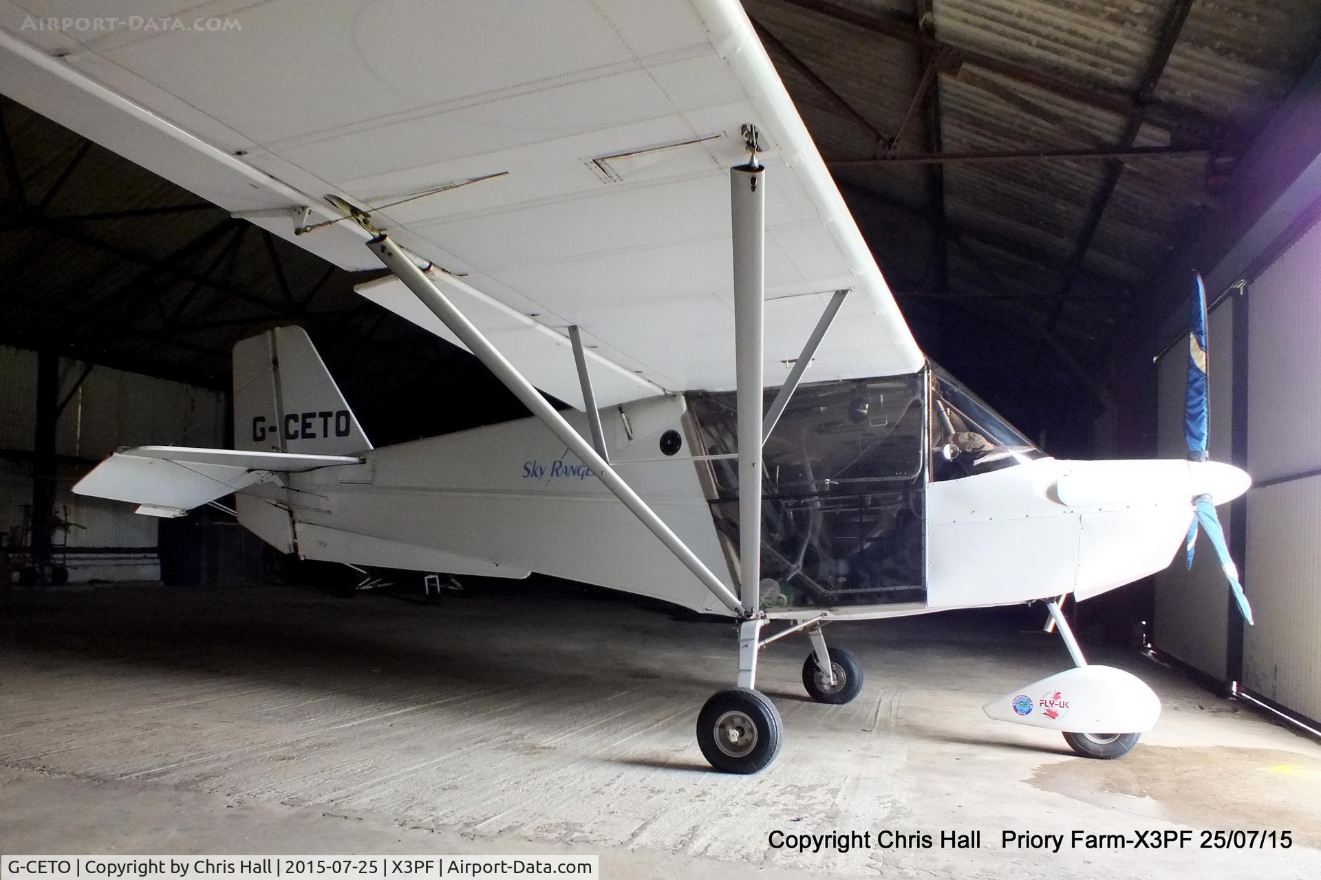 G-CETO, 2007 Skyranger Swift 912S(1) C/N BMAA/HB/541, at Priory Farm, Tibenham