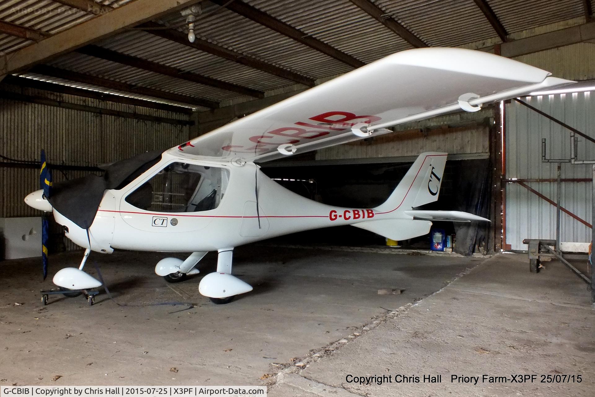 G-CBIB, 2001 Flight Design CT2K C/N 01.08.06.23, at Priory Farm, Tibenham