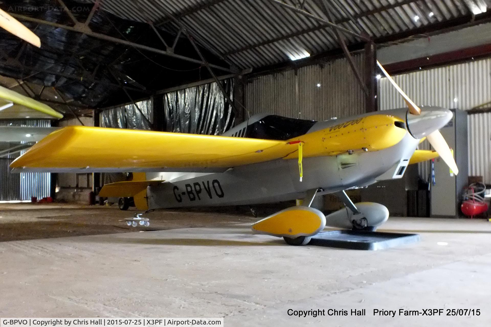 G-BPVO, 1973 Cassutt IIIM Racer C/N DG1, at Priory Farm, Tibenham