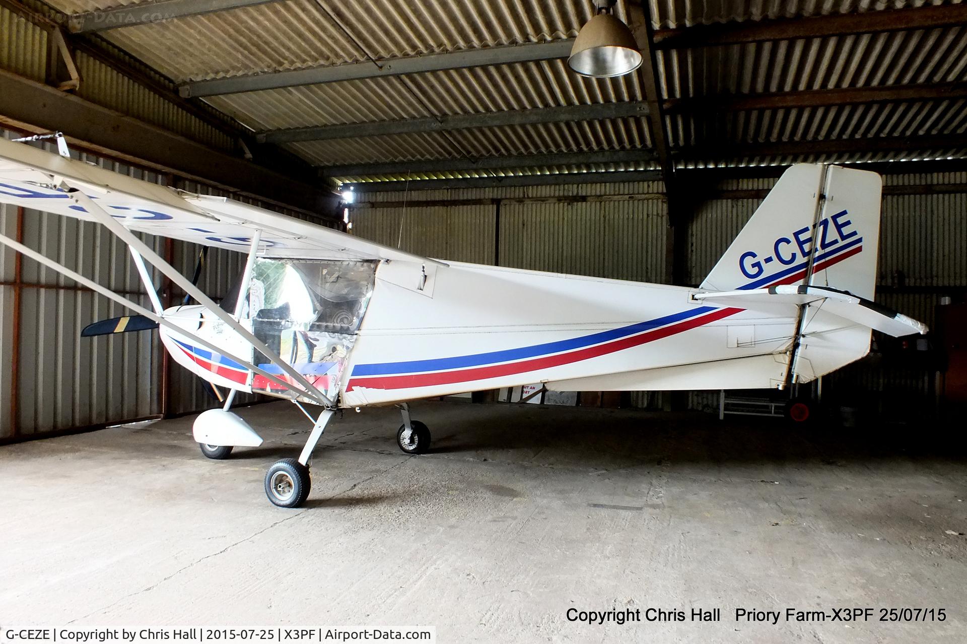 G-CEZE, 2007 Skyranger Swift 912S(1) C/N BMAA/HB/555, at Priory Farm, Tibenham