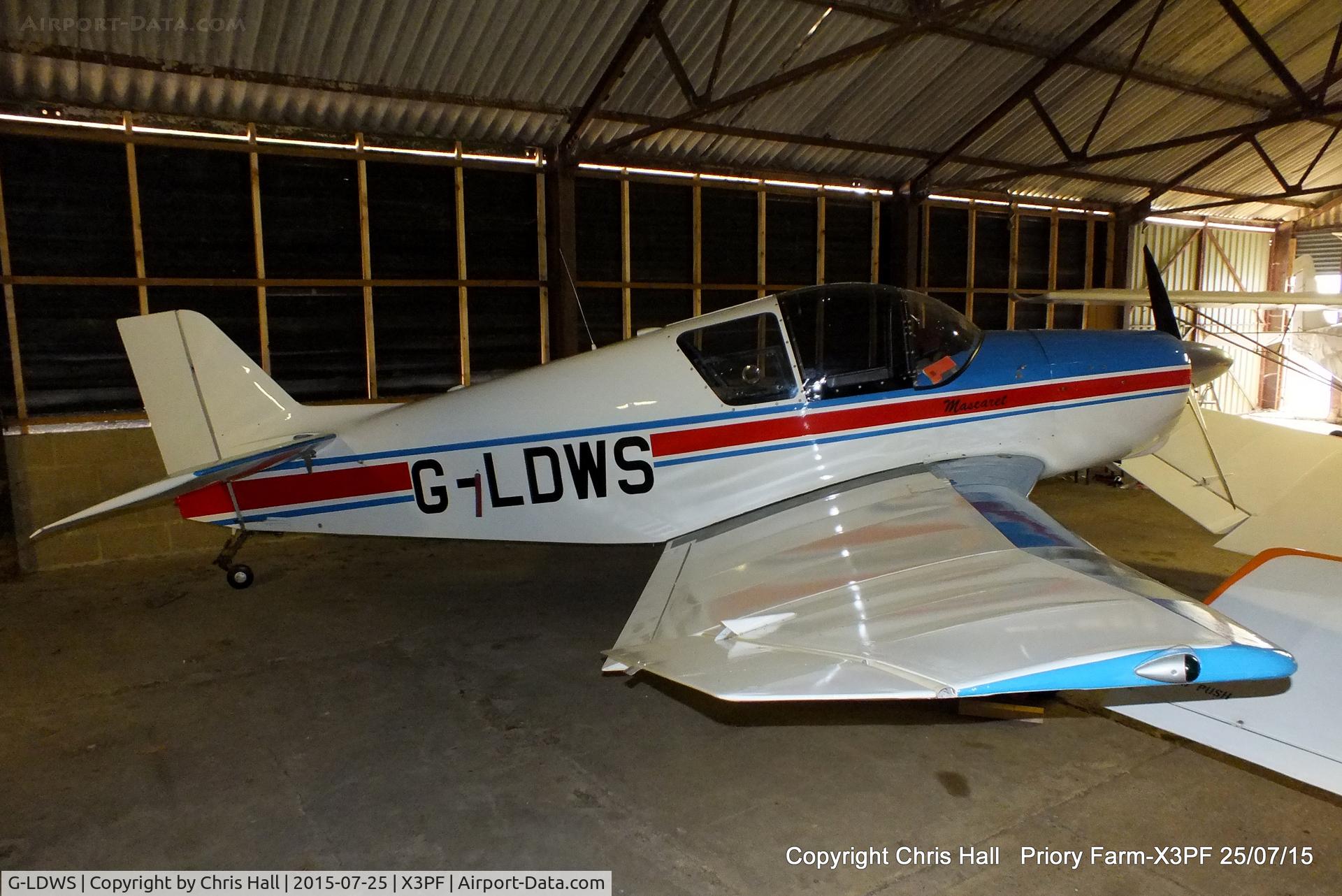 G-LDWS, 1964 SAN Jodel D-150 Mascaret C/N 48, at Priory Farm, Tibenham