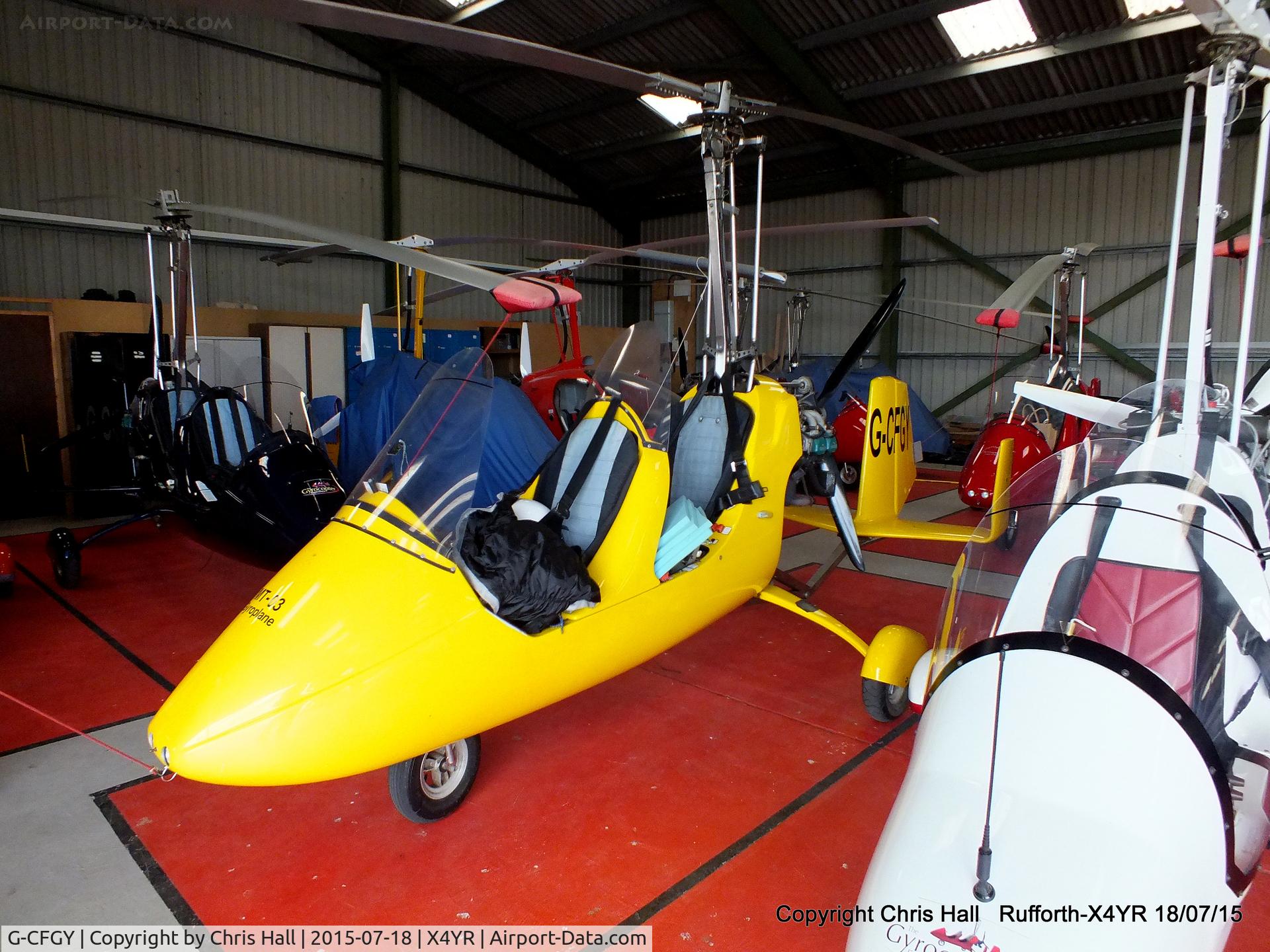 G-CFGY, 2008 Rotorsport UK MT-03 C/N RSUK/MT-03/039, at Rufforth Airfield