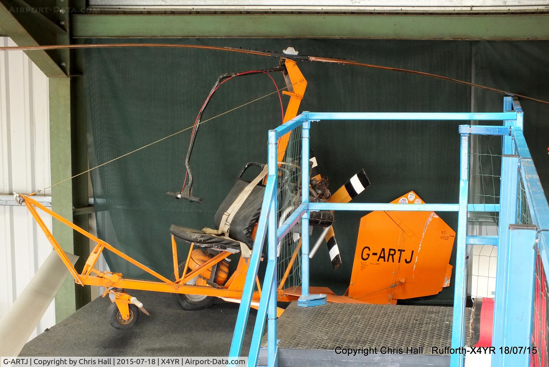 G-ARTJ, Bensen B-8M Gyrocopter Gyrocopter C/N 07, at Rufforth Airfield
