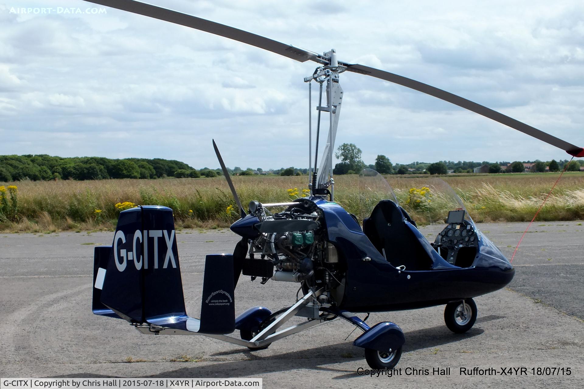 G-CITX, 2015 Rotorsport UK MTOsport C/N RSUK/MTOS/060, at Rufforth Airfield