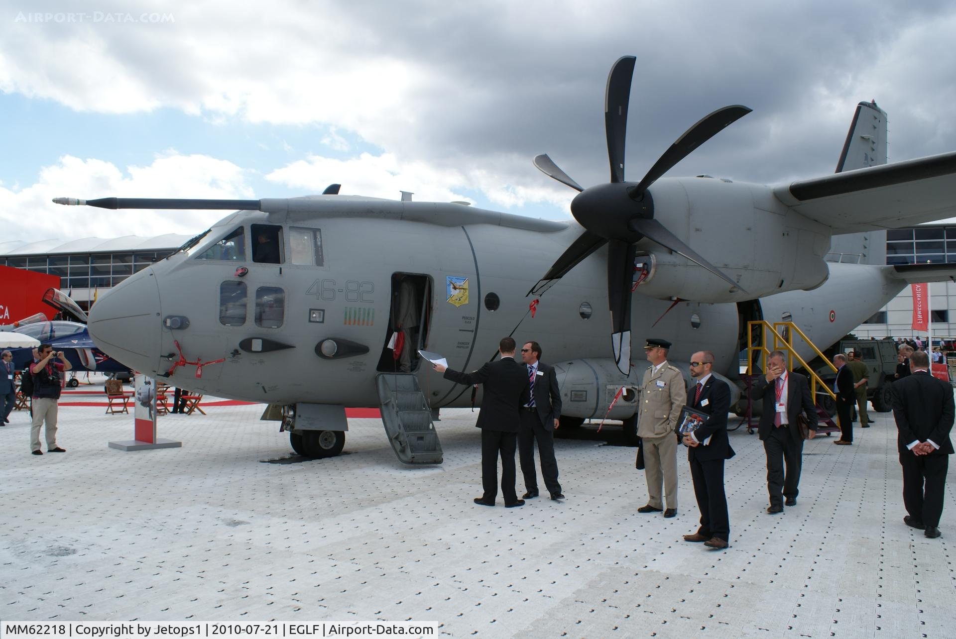 MM62218, Alenia C-27J Spartan C/N 4130, Spartan at Fboro static display