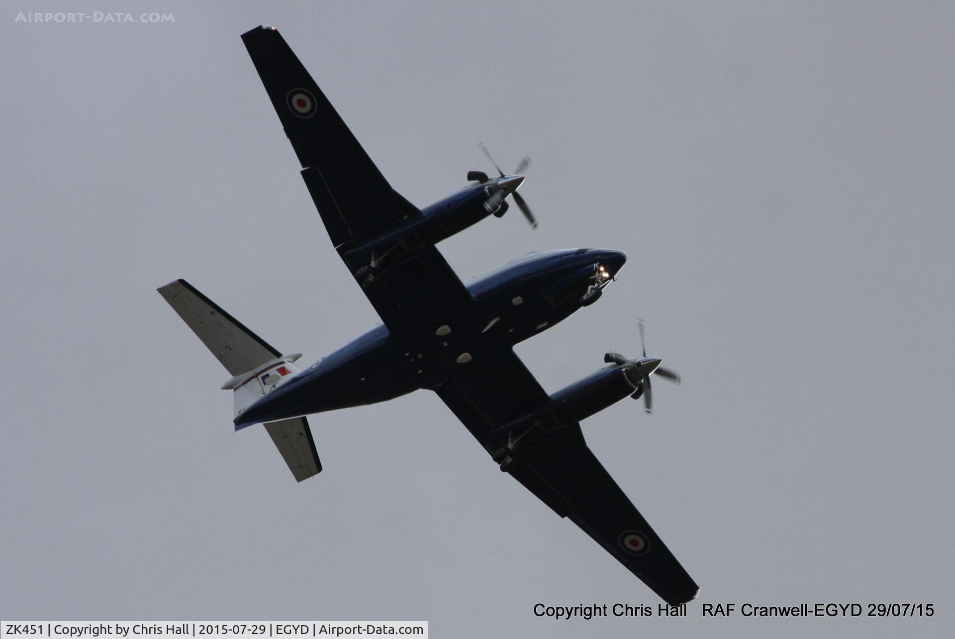 ZK451, 2003 Raytheon B200 King Air C/N BB-1830, RAF 3FTS / 45(R) Sqn
