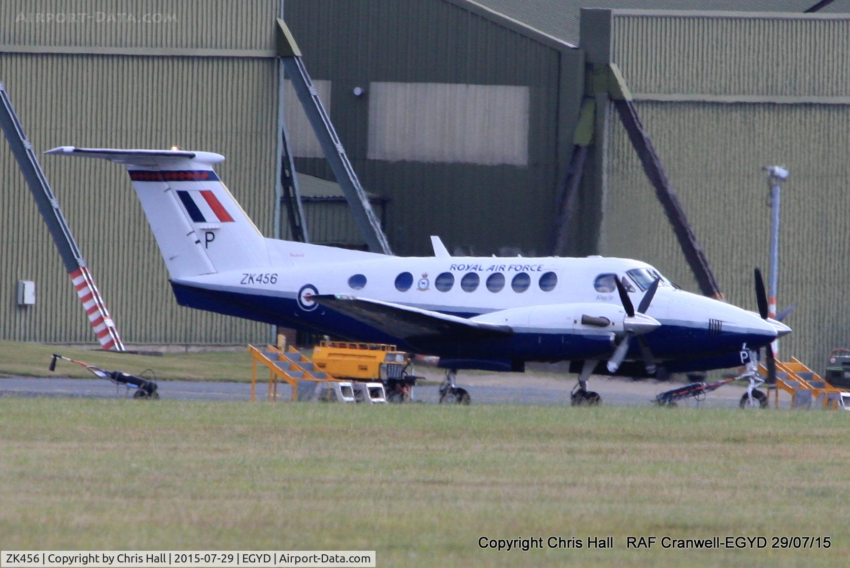 ZK456, 2003 Raytheon B200 King Air C/N BB-1837, RAF 3FTS / 45(R) Sqn