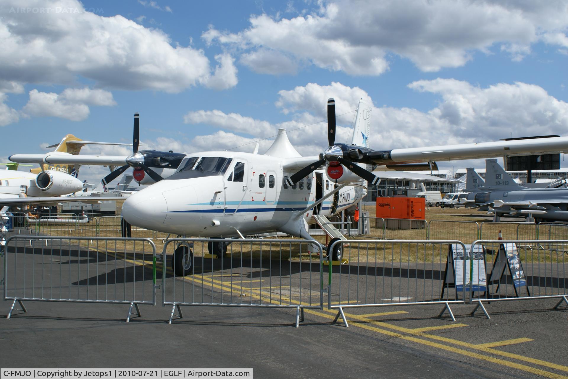 C-FMJO, 2010 Viking DHC-6-400 Twin Otter C/N 845, Twin Otter on Fboro static display
