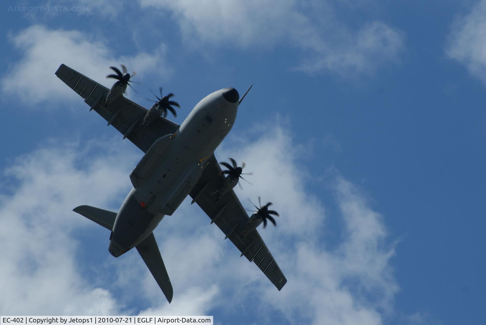 EC-402, 2010 Airbus A400M Atlas C/N 002, A400M flyby