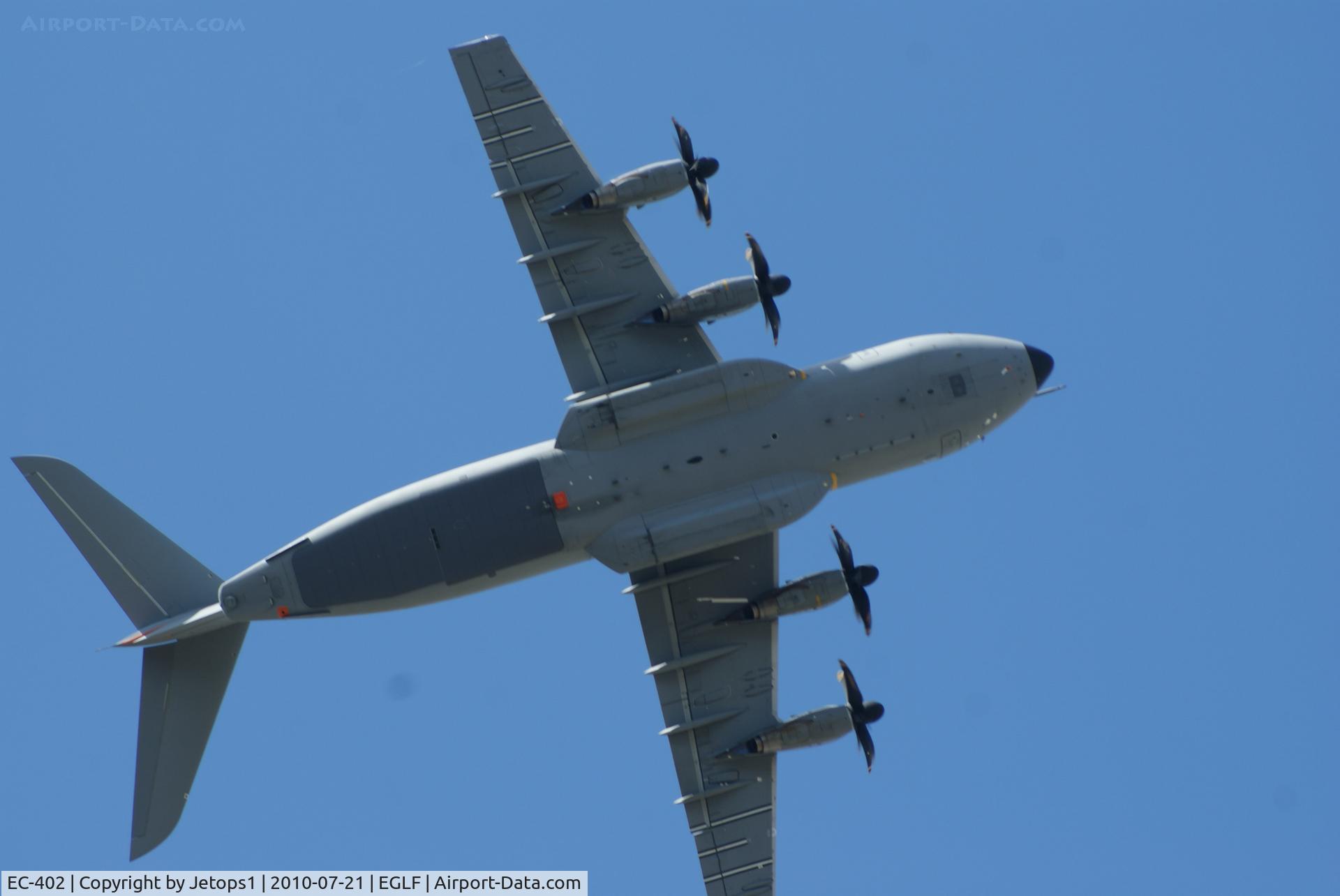 EC-402, 2010 Airbus A400M Atlas C/N 002, Flyby