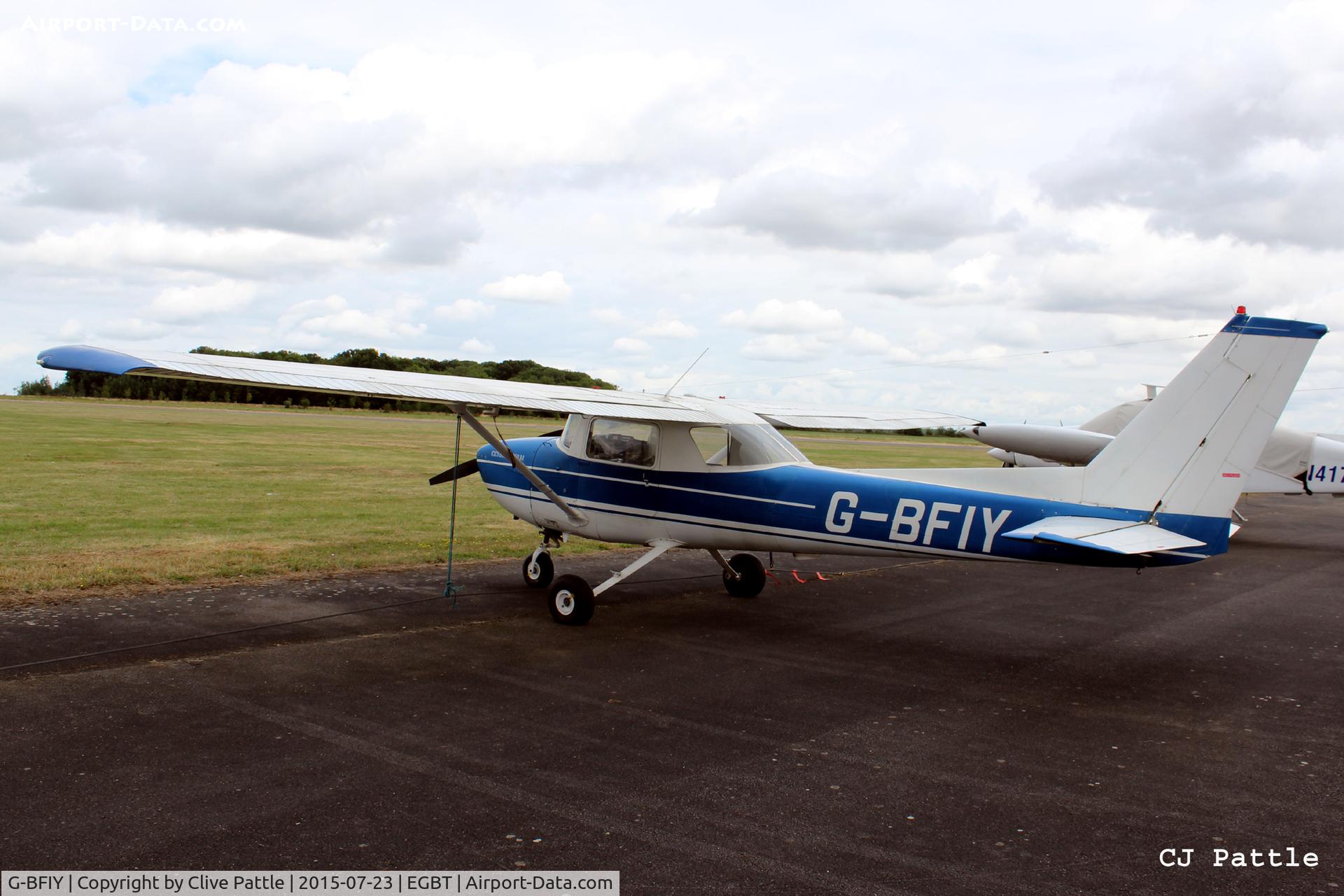 G-BFIY, 1977 Reims F150M C/N 1381, Parked up at Turweston EGBT