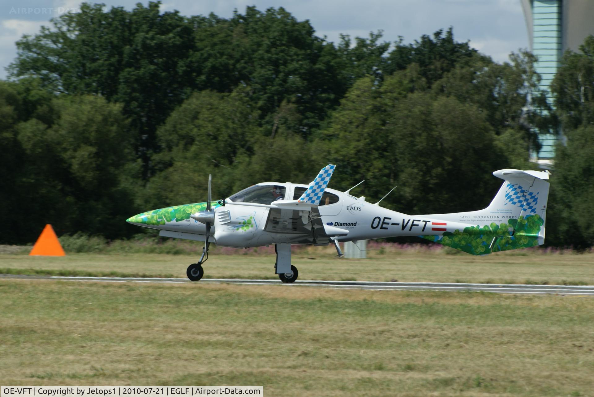 OE-VFT, Diamond DA-42 NG Turbo Twin Star C/N 42.379, Departing EGLF