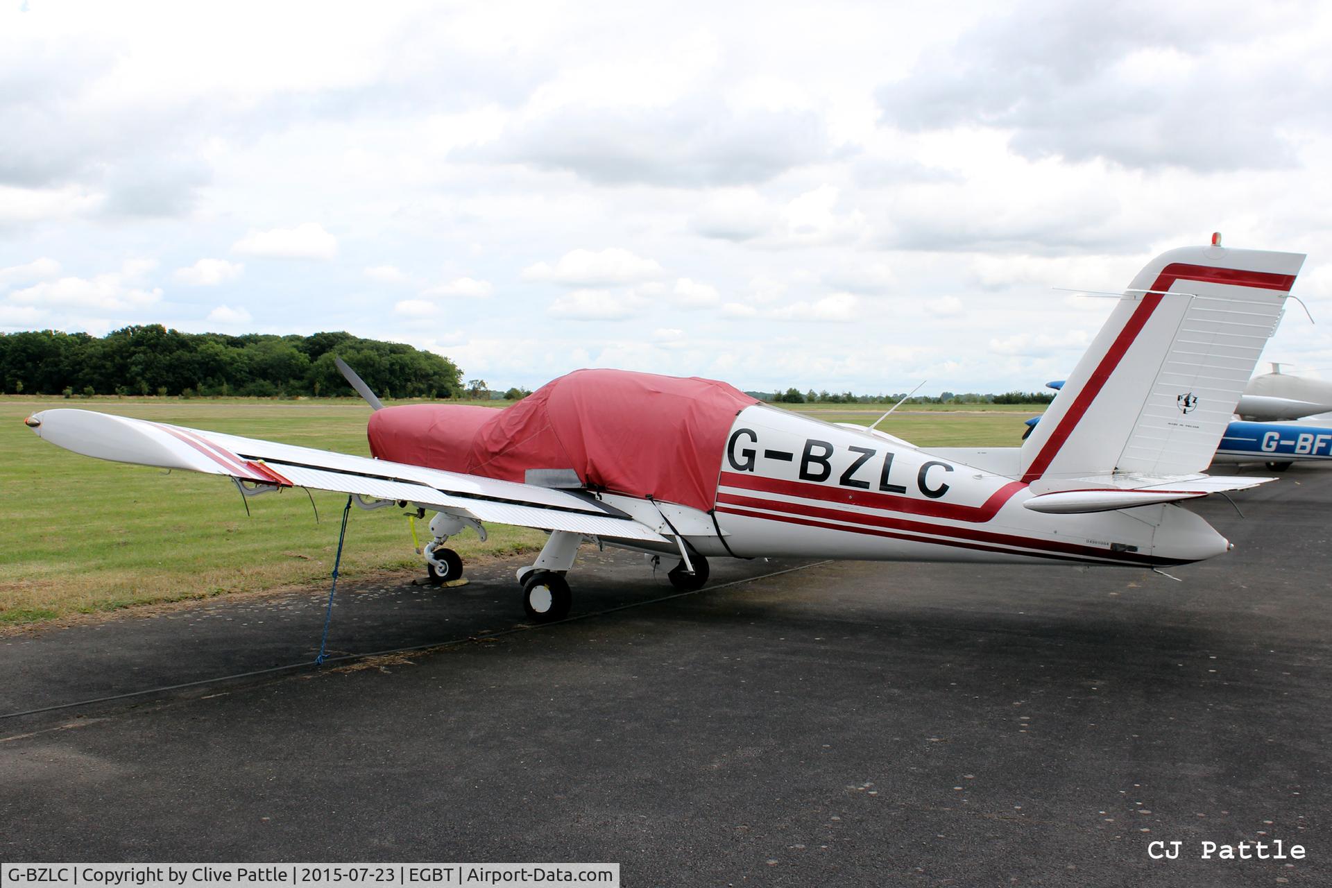 G-BZLC, 1998 PZL-Okecie PZL-110 Koliber 160A C/N 04980084, Parked at Turweston Aerodrome EGBT