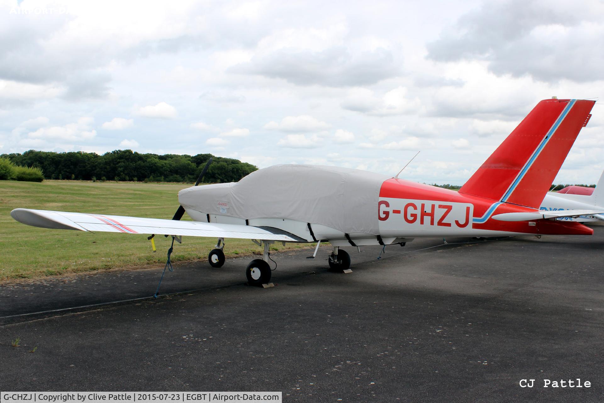 G-CHZJ, 1970 Schempp-Hirth Standard Cirrus C/N 23, Parked at Turweston Aerodrome EGBT