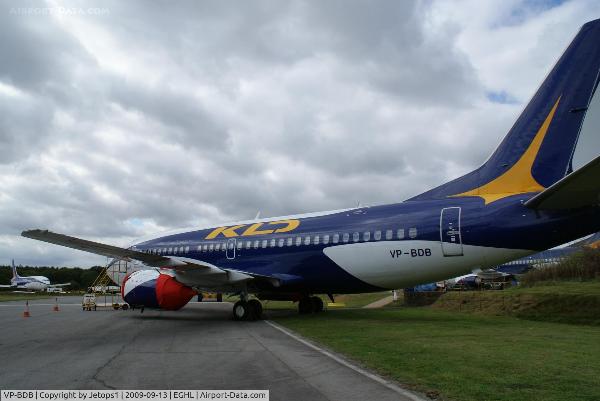 VP-BDB, 2009 Boeing 737-9LBER C/N 38890, ATC Lasham