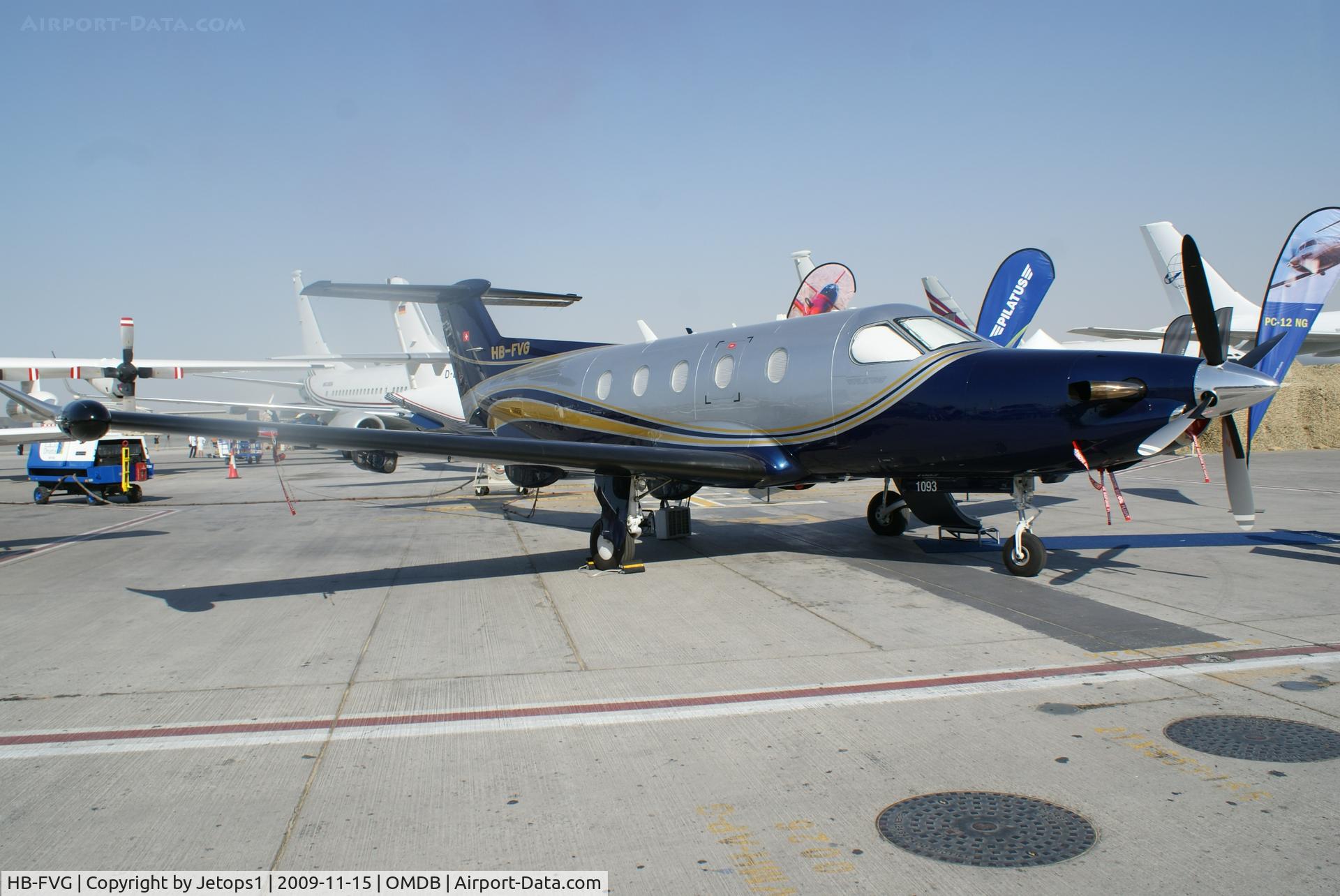 HB-FVG, 2008 Pilatus PC-12/47E C/N 1083, On ground