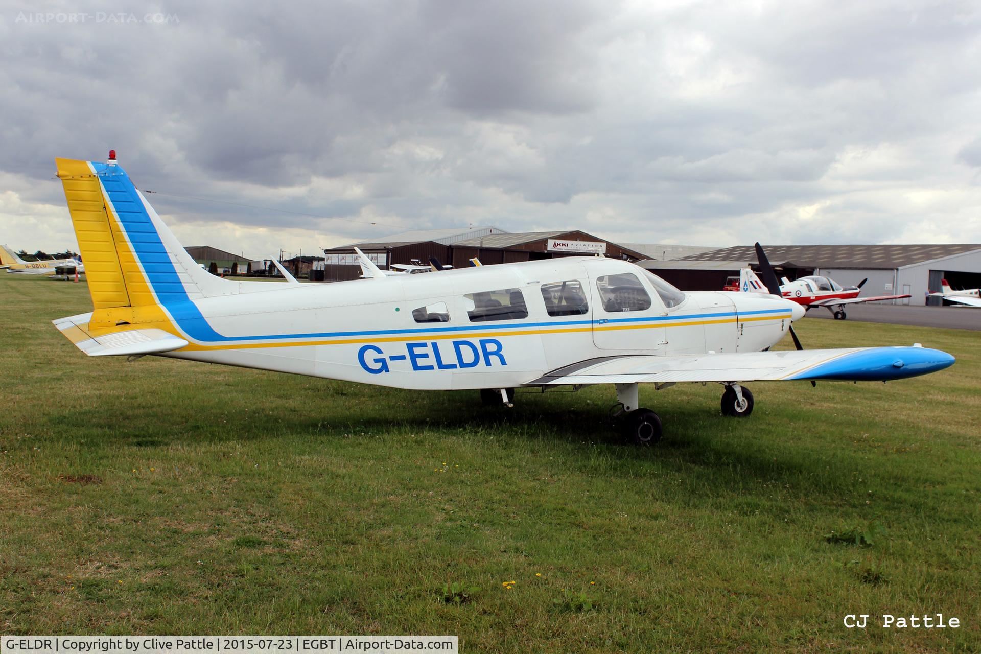 G-ELDR, 1974 Piper PA-32-260 Cherokee Six Cherokee Six C/N 32-7400027, Parked up at Turweston Aerodrome EGBT