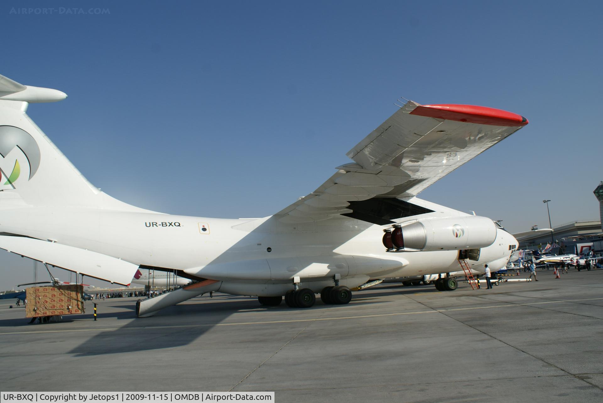 UR-BXQ, 1992 Ilyushin Il-76TD C/N 1023410360, IL76 on ground Dubai