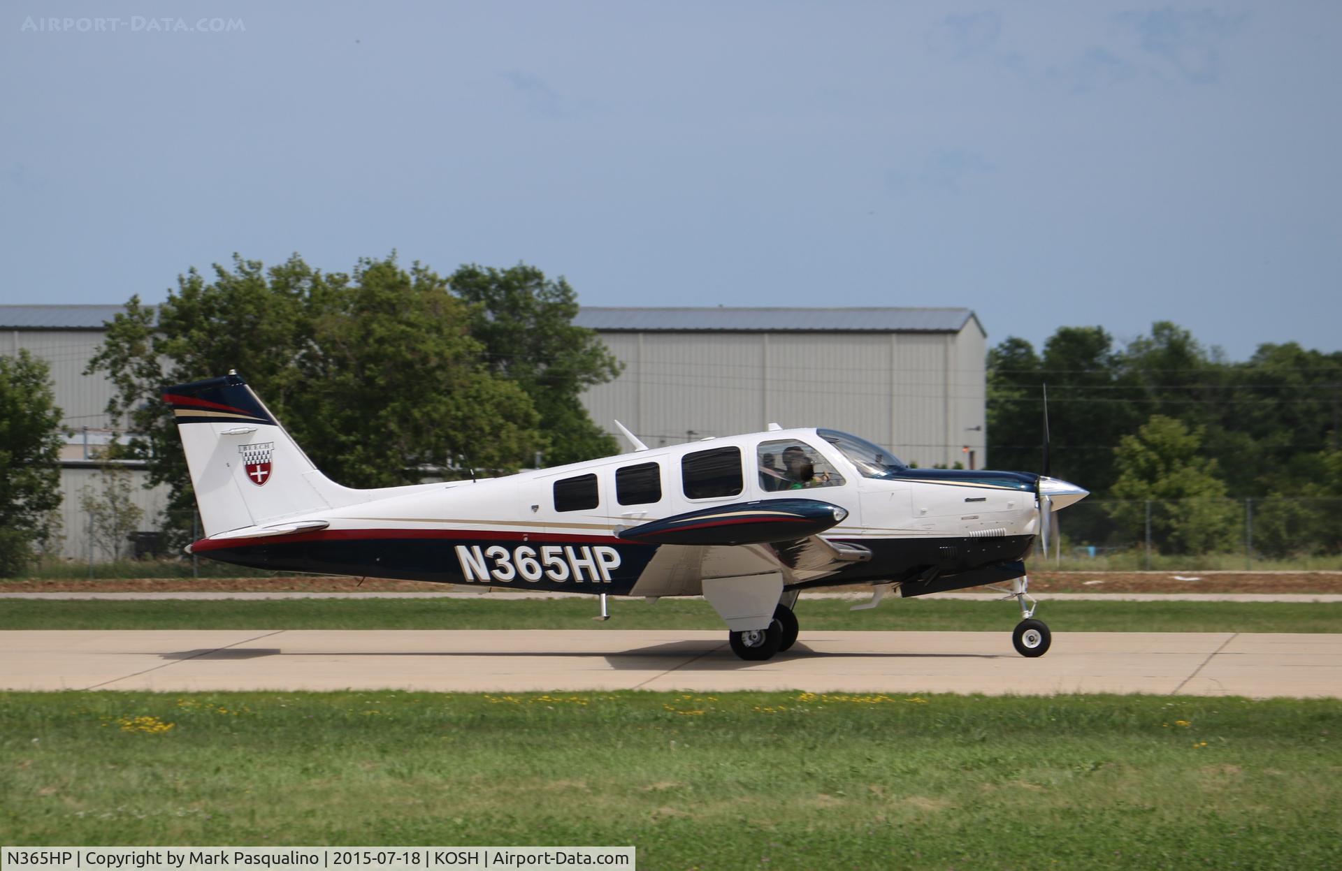 N365HP, 1980 Beech A36 Bonanza 36 C/N E-1756, Beech A36