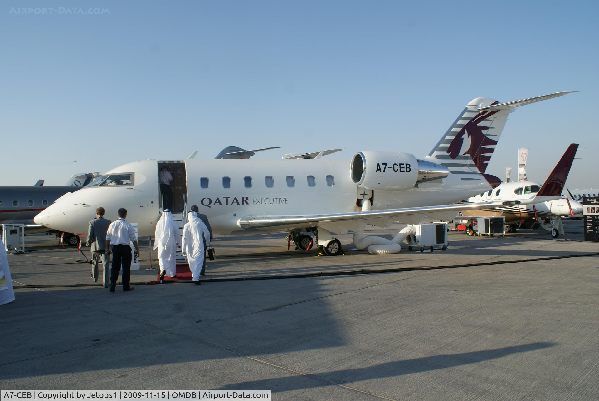 A7-CEB, 2008 Bombardier Challenger 605 (CL-600-2B16) C/N 5784, Dubai