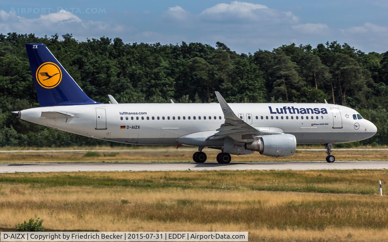 D-AIZX, 2013 Airbus A320-214 C/N 5741, departure via RW18W