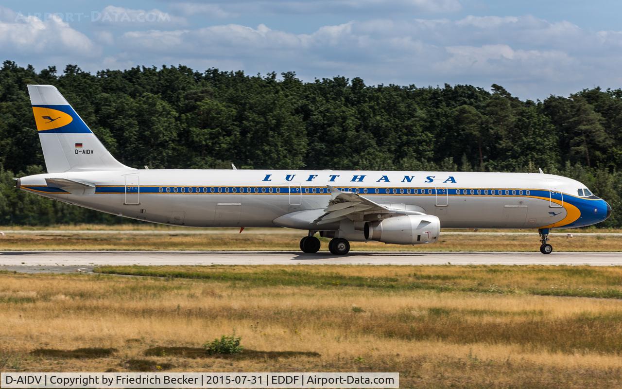 D-AIDV, 2012 Airbus A321-231 C/N 5413, departure via RW18W