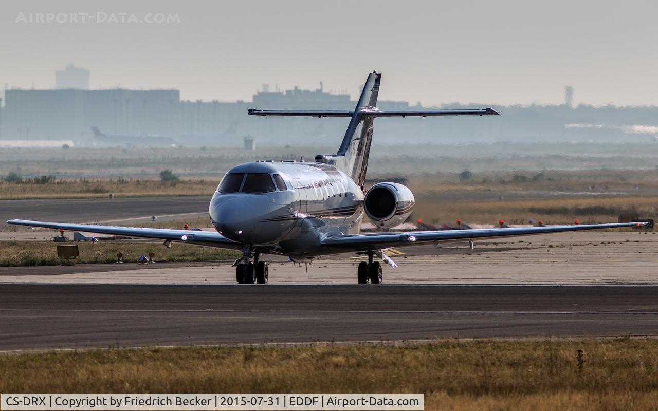 CS-DRX, 2007 Raytheon Hawker 800XP C/N 258834, line up for departure via RW18W