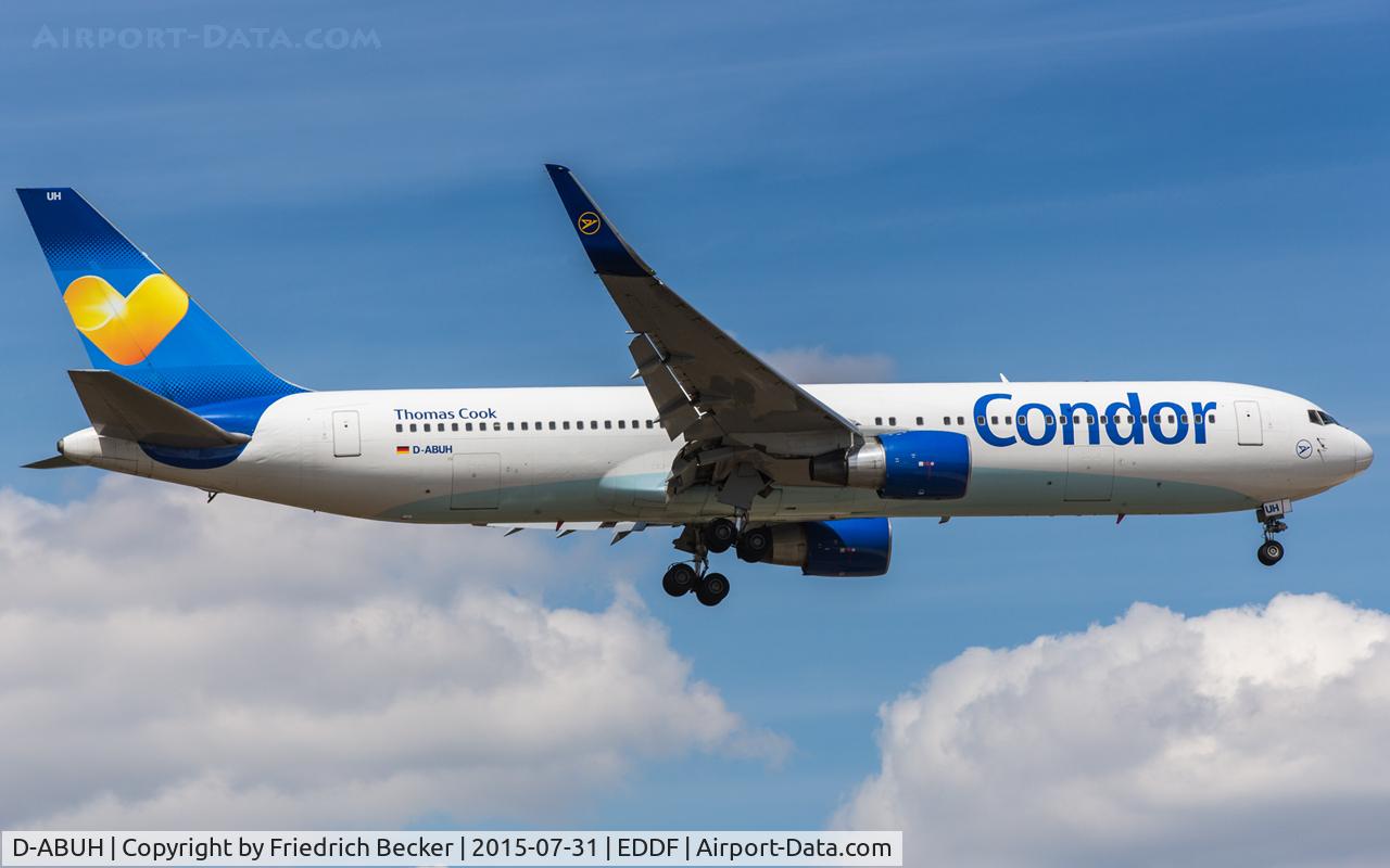D-ABUH, 1994 Boeing 767-330/ER C/N 26986, on final RW07R