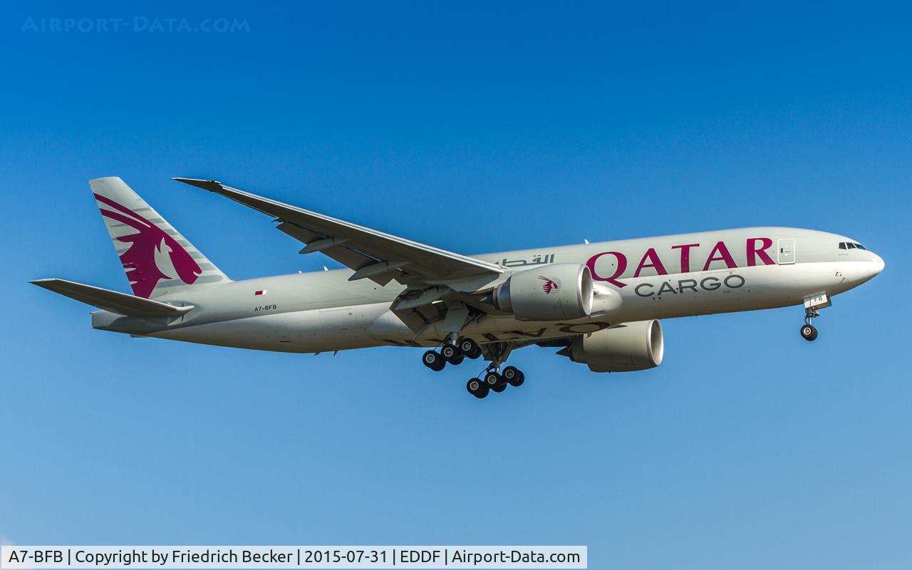 A7-BFB, 2010 Boeing 777-FDZ C/N 36100, on final RW07R