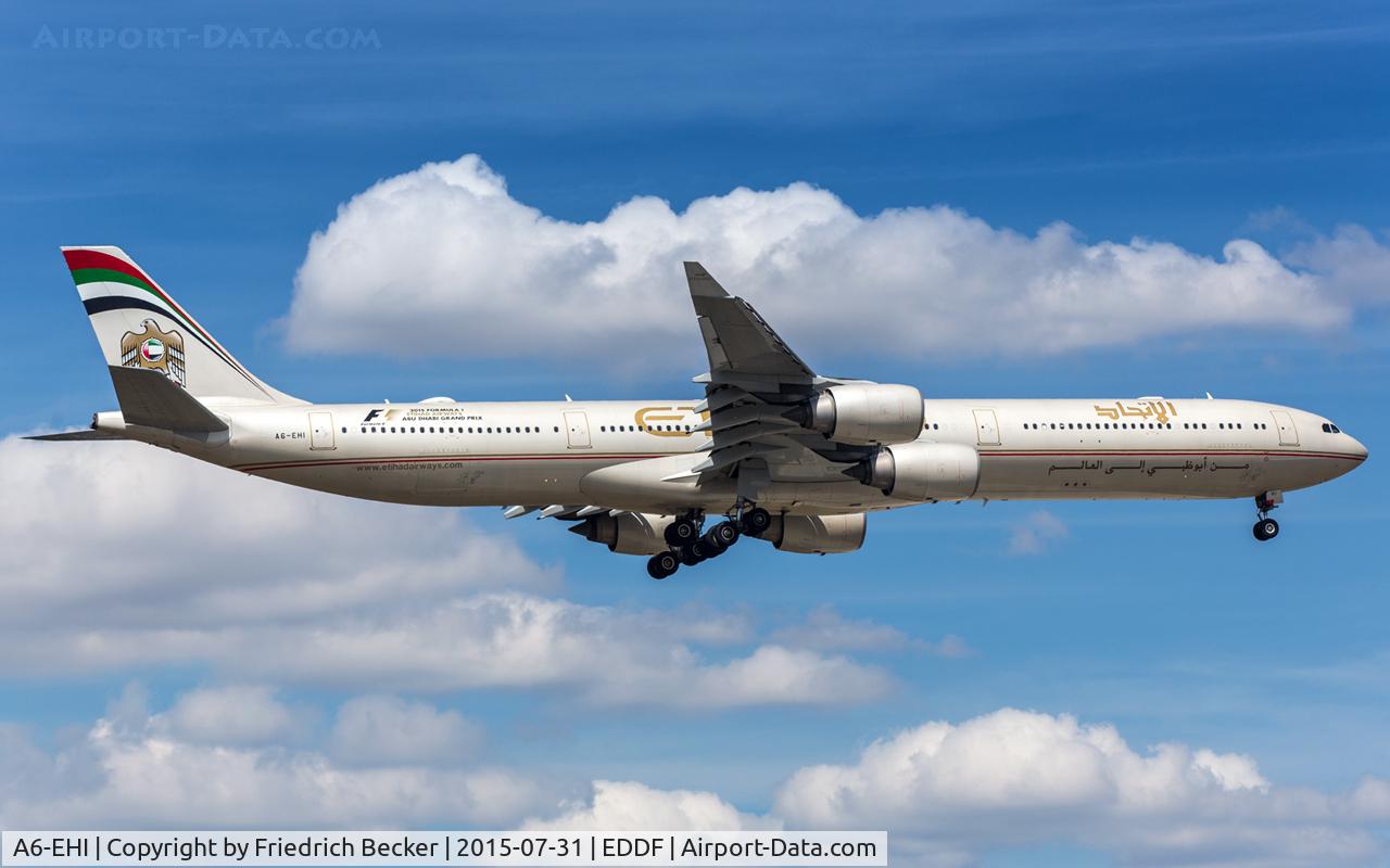 A6-EHI, 2008 Airbus A340-642X C/N 929, on final RW07R