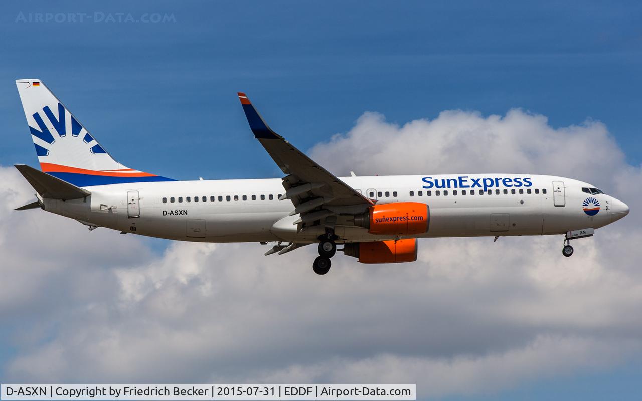 D-ASXN, 2010 Boeing 737-8EH C/N 35838, on final RW07R