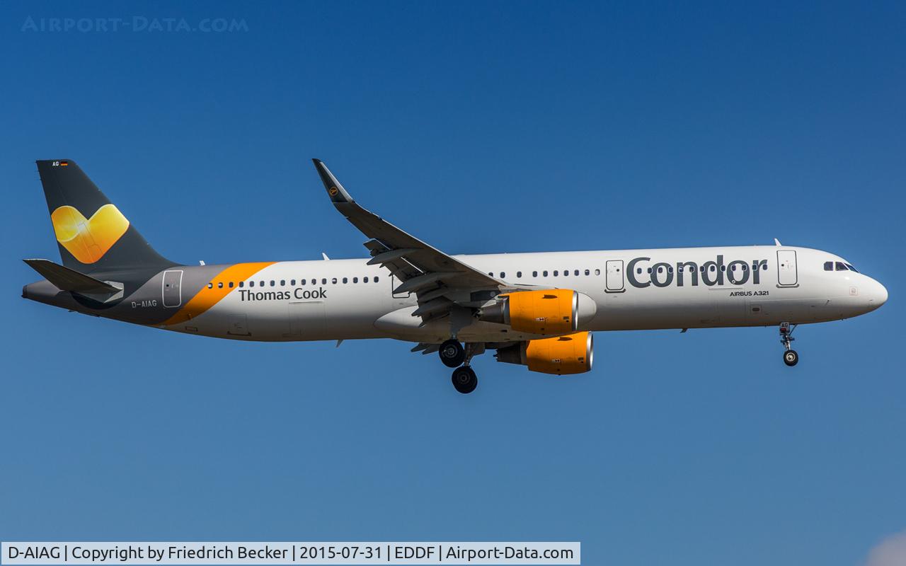 D-AIAG, 2015 Airbus A321-211 C/N 6590, on final RW07R