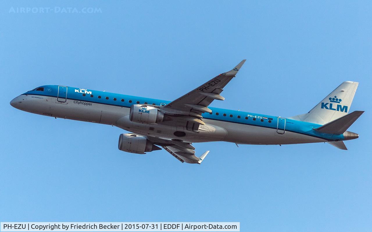 PH-EZU, 2012 Embraer 190LR (ERJ-190-100LR) C/N 19000522, on final RW25C
