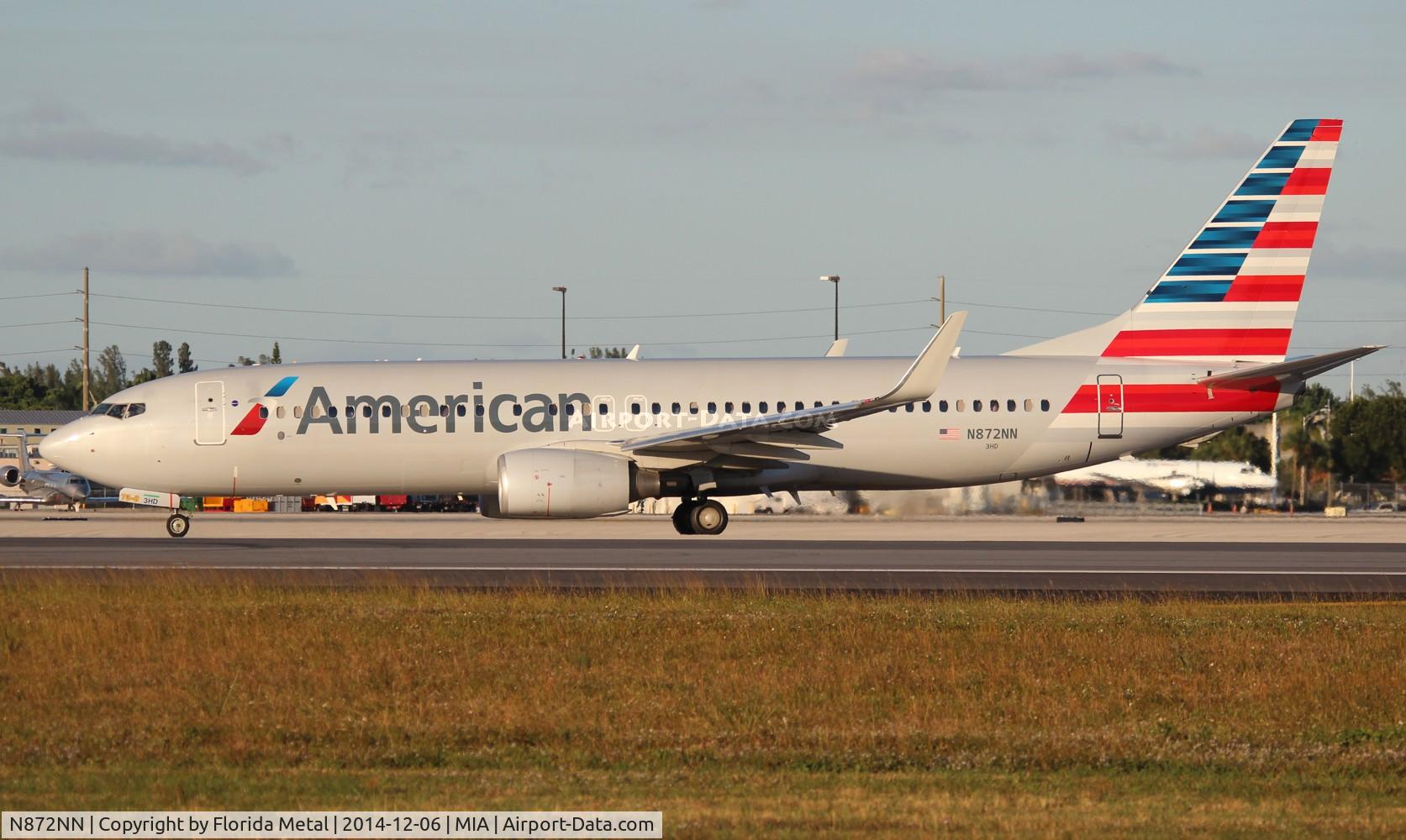 N872NN, 2011 Boeing 737-823 C/N 33219, American