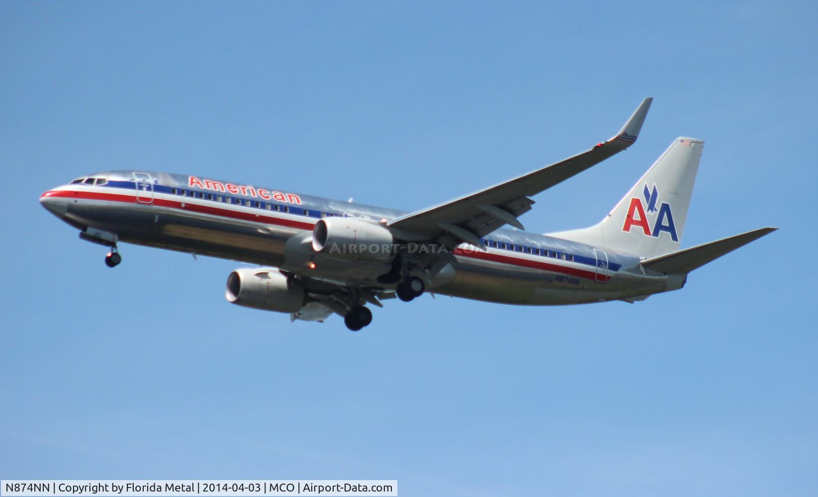 N874NN, 2011 Boeing 737-823 C/N 31129, American