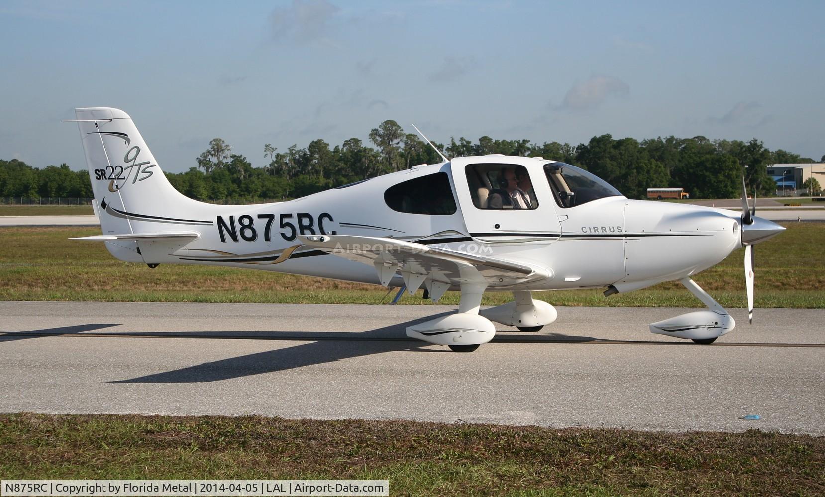 N875RC, 2005 Cirrus SR22 GTS C/N 1692, Cirrus SR22