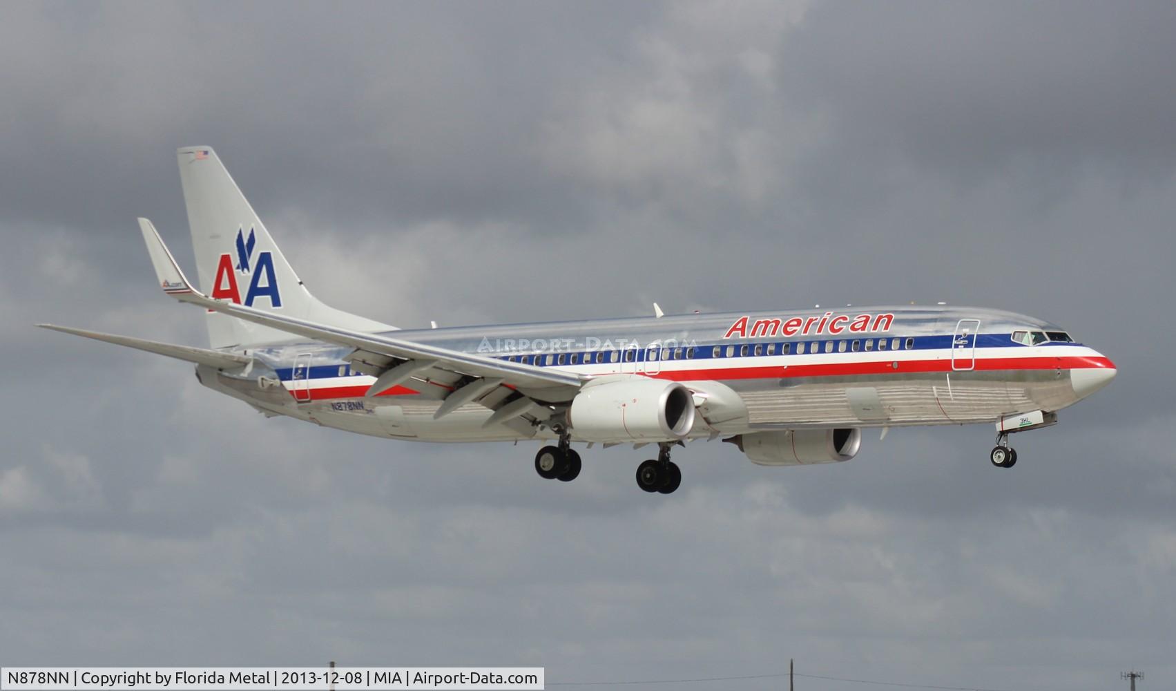 N878NN, 2011 Boeing 737-823 C/N 40768, American