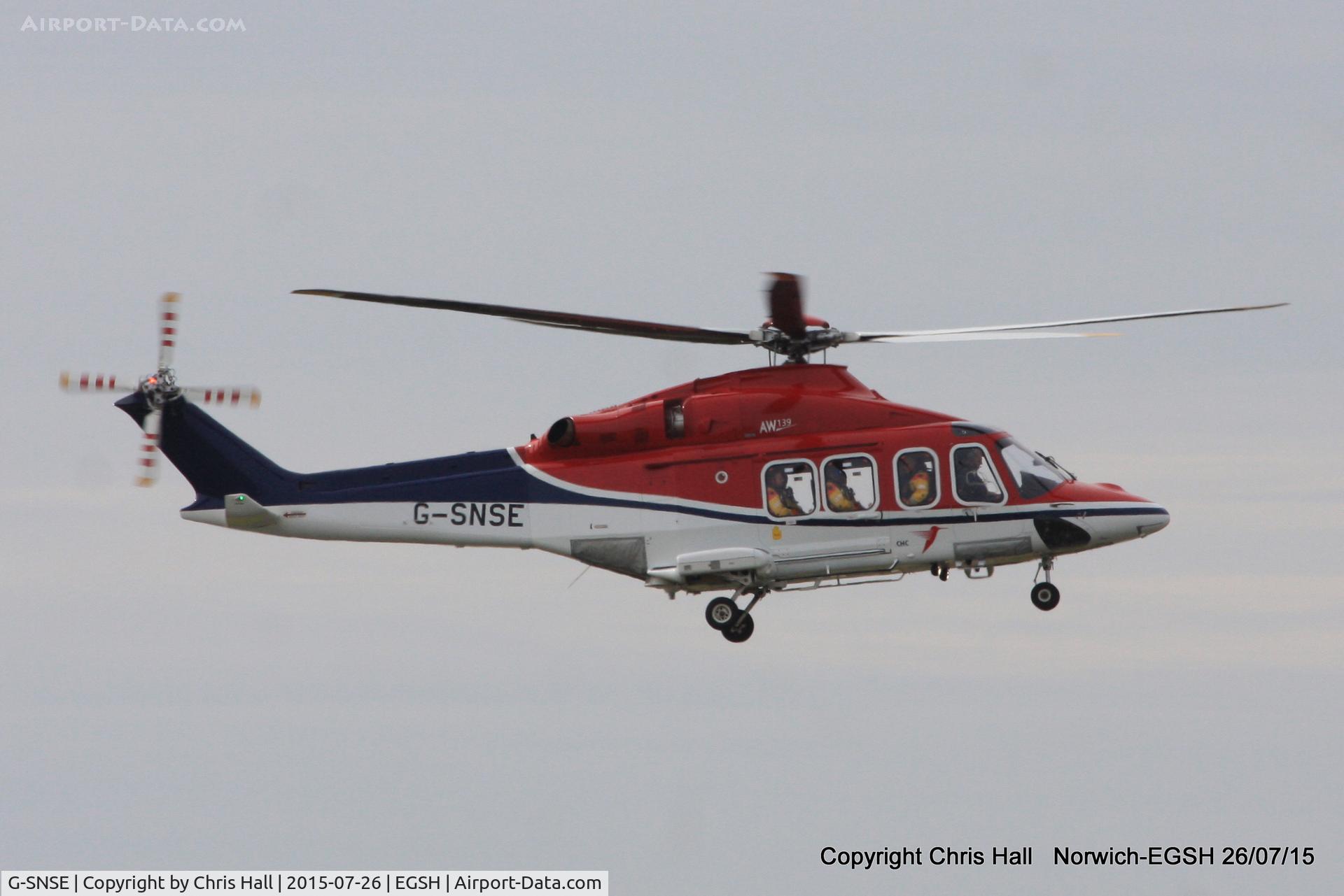 G-SNSE, 2014 AgustaWestland AW-139 C/N 31561, CHC Scotia Ltd
