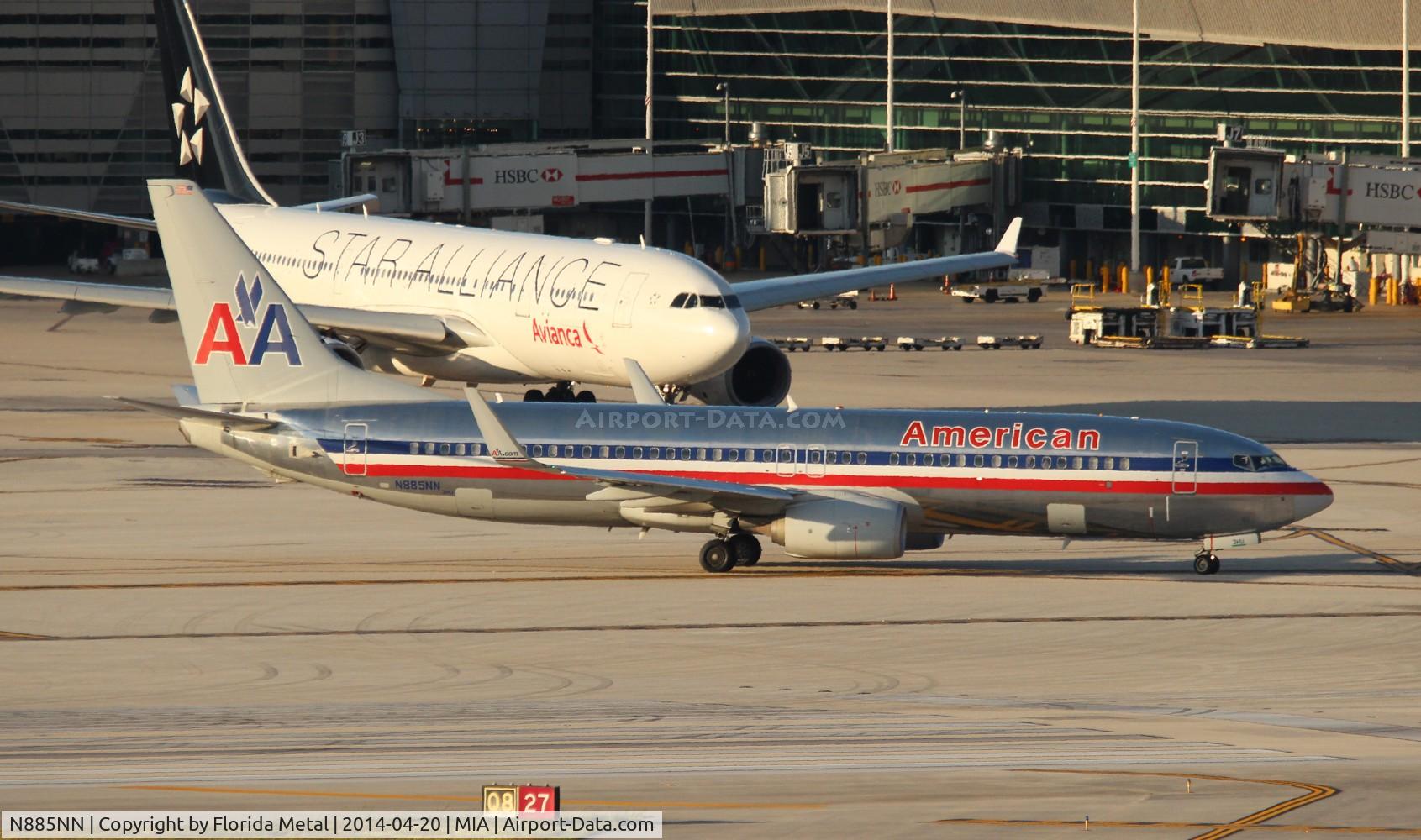 N885NN, Boeing 737-823 C/N 31139, American