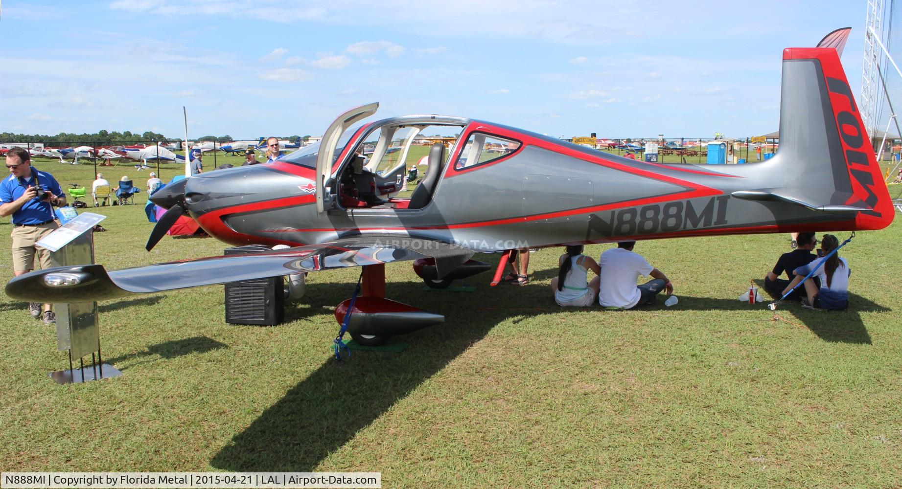 N888MI, 2015 Mooney M10 Cadet C/N 001, Mooney M10 Cadet at Sun N Fun - full size mock up
