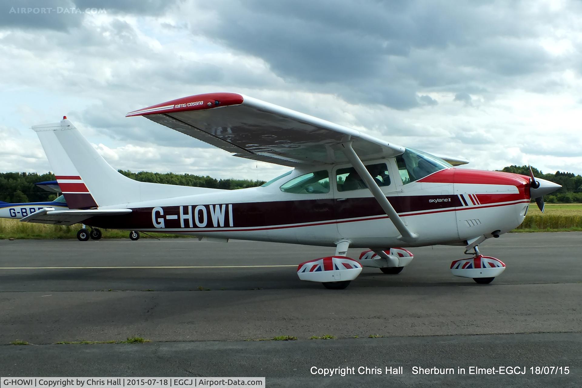 G-HOWI, 1977 Reims F182Q C/N F1820049, at Sherburn in Elmet