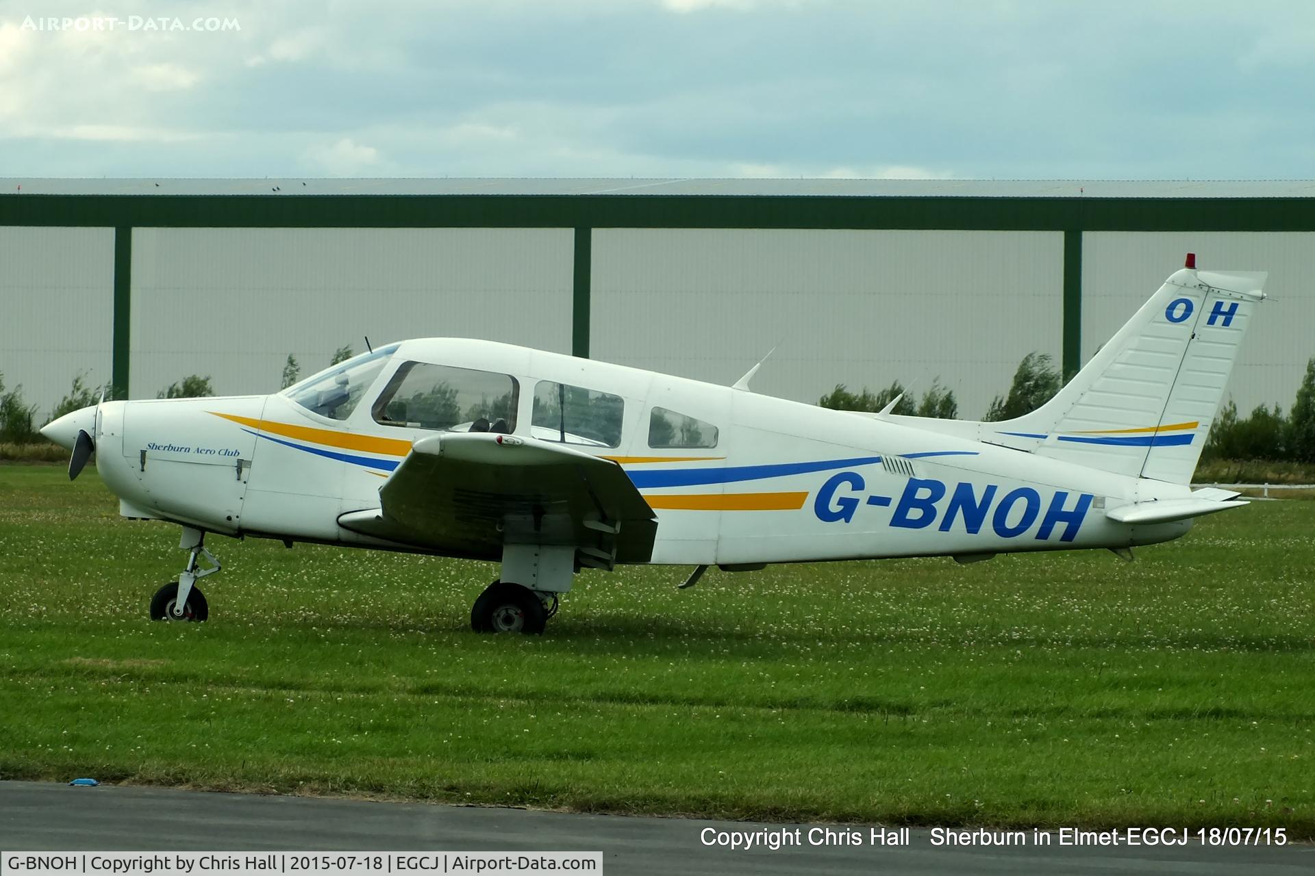 G-BNOH, 1987 Piper PA-28-161 Cherokee Warrior II C/N 2816016, Sherburn Aero Club