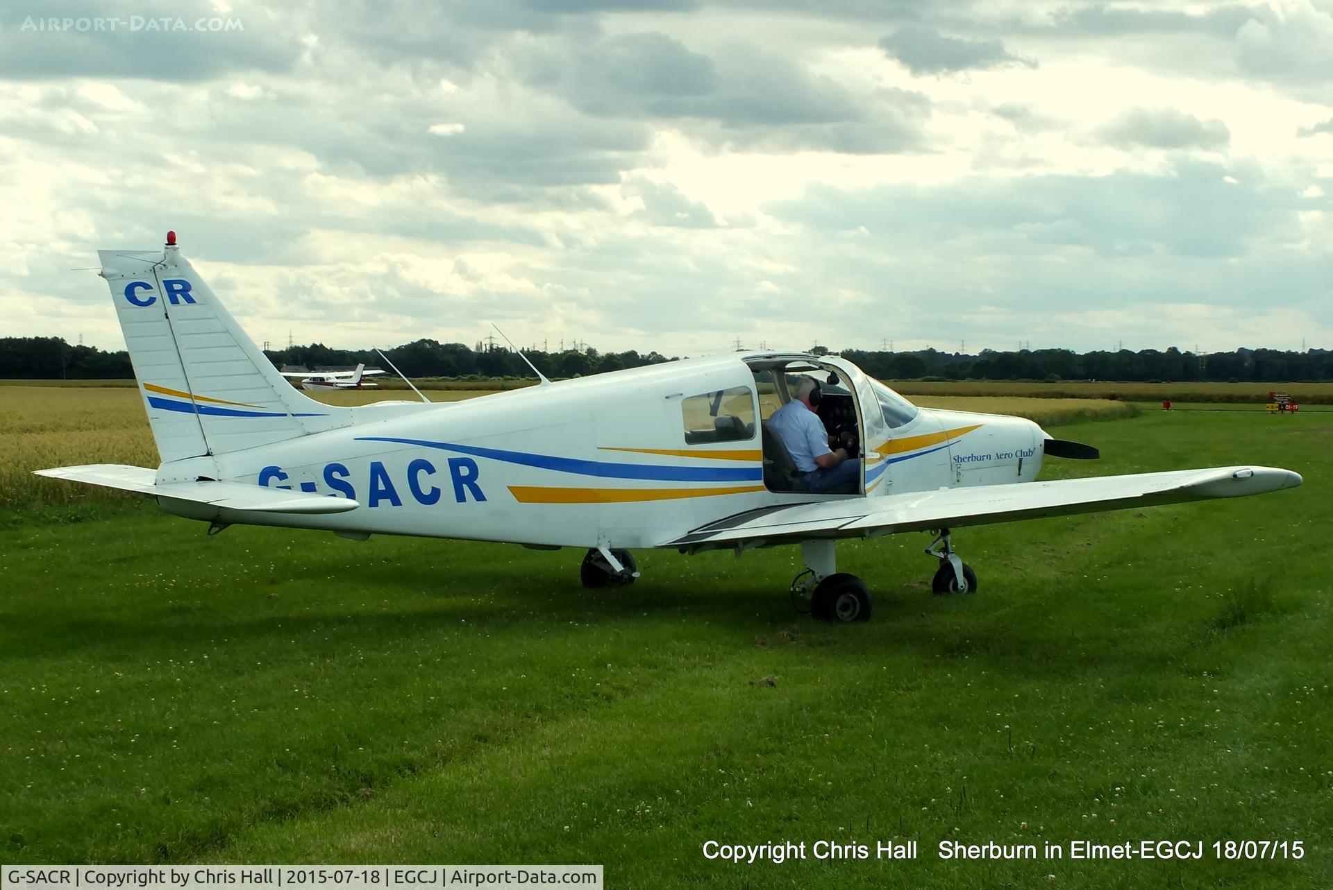 G-SACR, 1988 Piper PA-28-161 Cadet C/N 2841046, Sherburn Aero Club