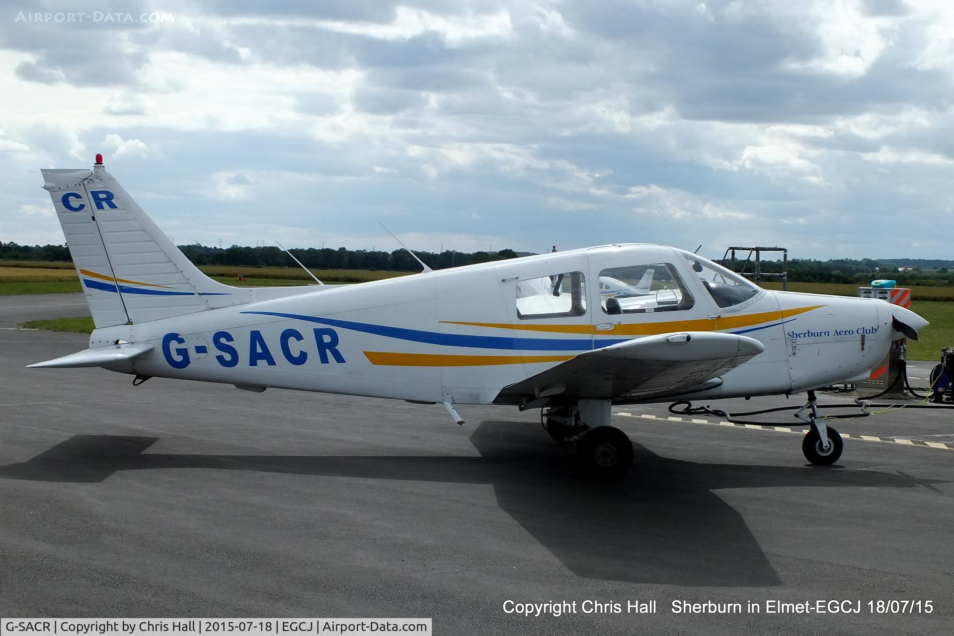 G-SACR, 1988 Piper PA-28-161 Cadet C/N 2841046, Sherburn Aero Club